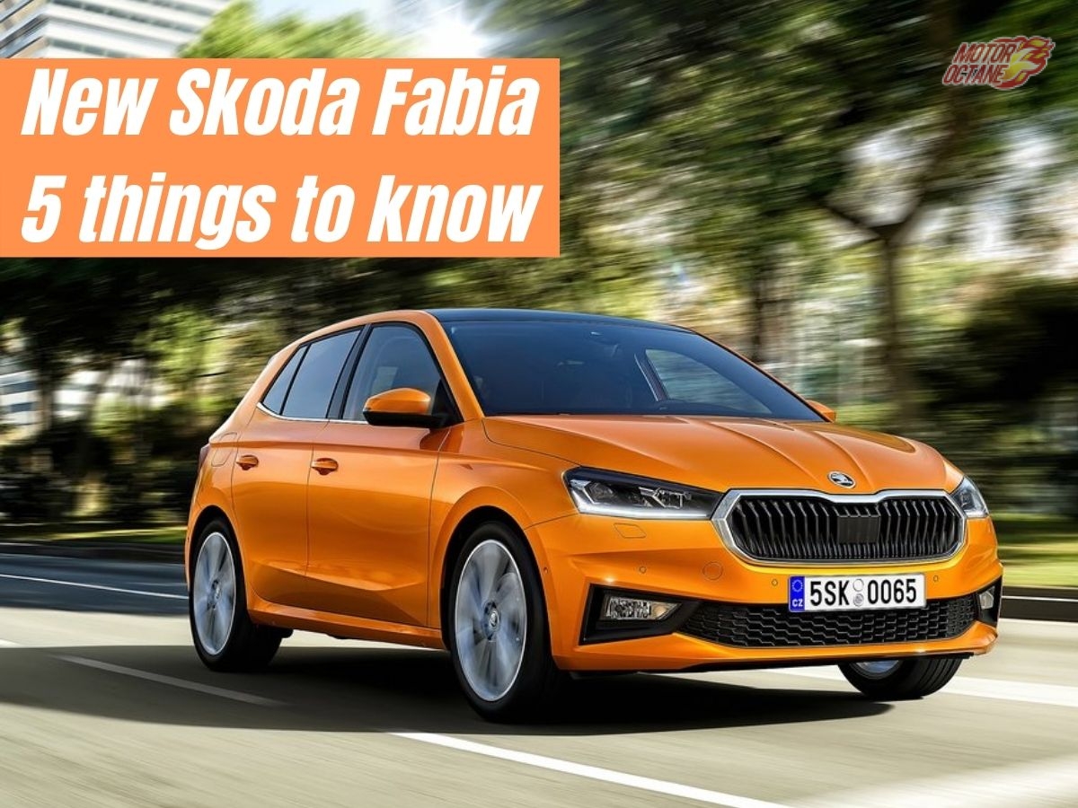 5 things to know about the new Skoda Fabia