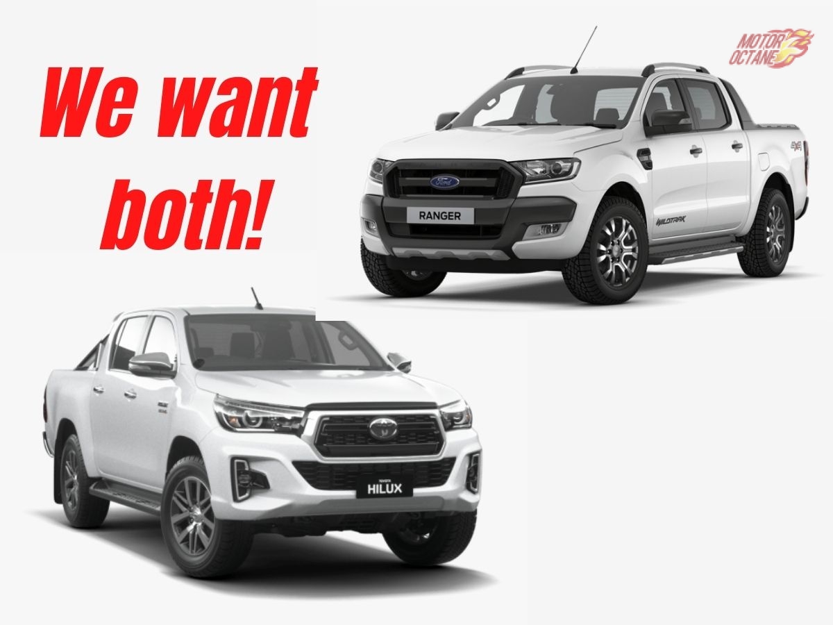 Toyota Hilux vs Ford Ranger - Specs compared