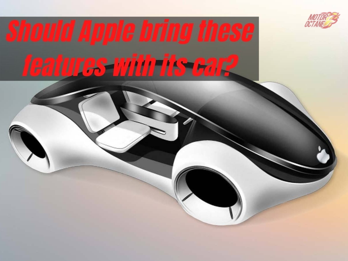 Apple car features