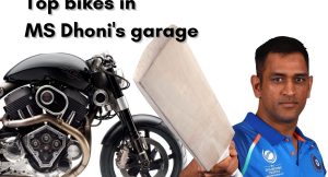 MS Dhoni's garage