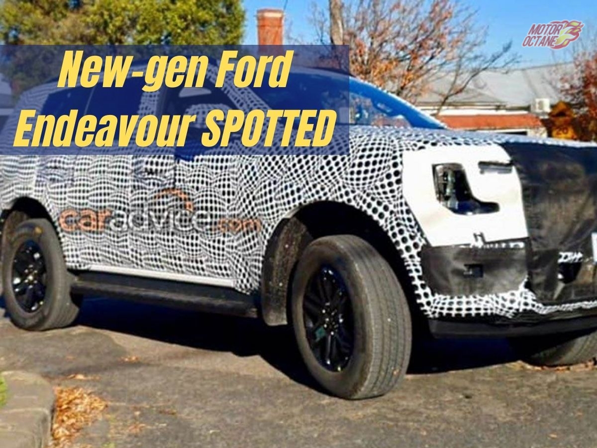 New generation Ford Endeavour SPOTTED
