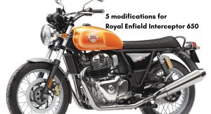 Royal Enfield Interceptor modifications