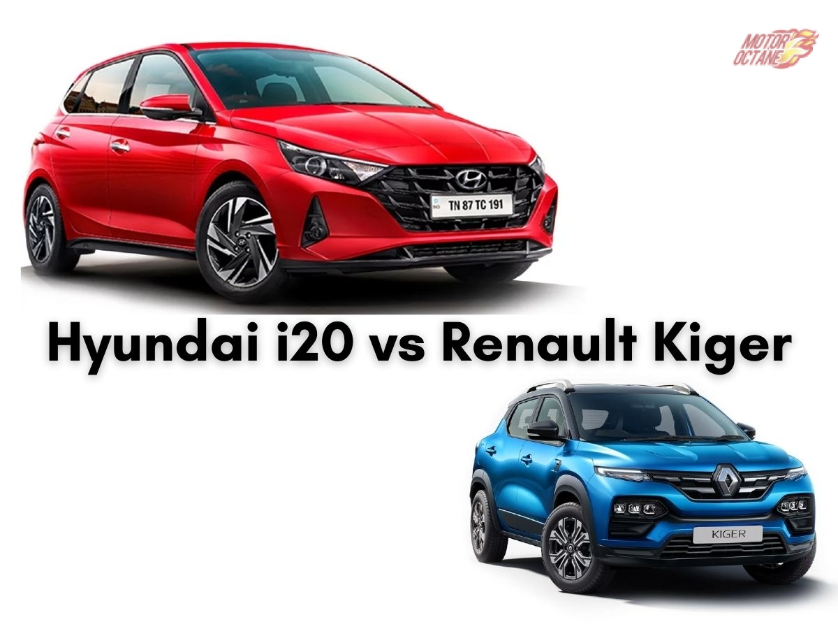 Hyundai i20 vs Renault Kiger