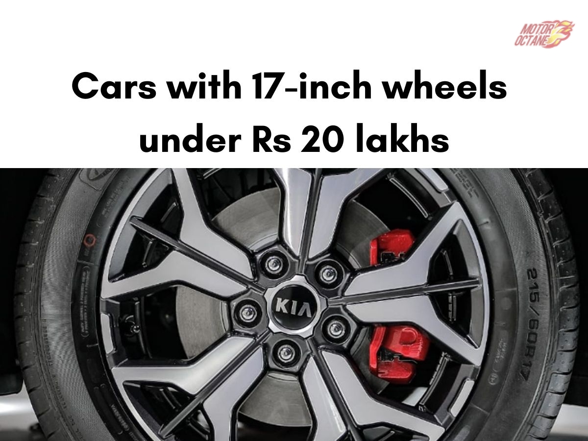 17-inch wheels