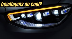 Mercedes S-Class digital headlamps