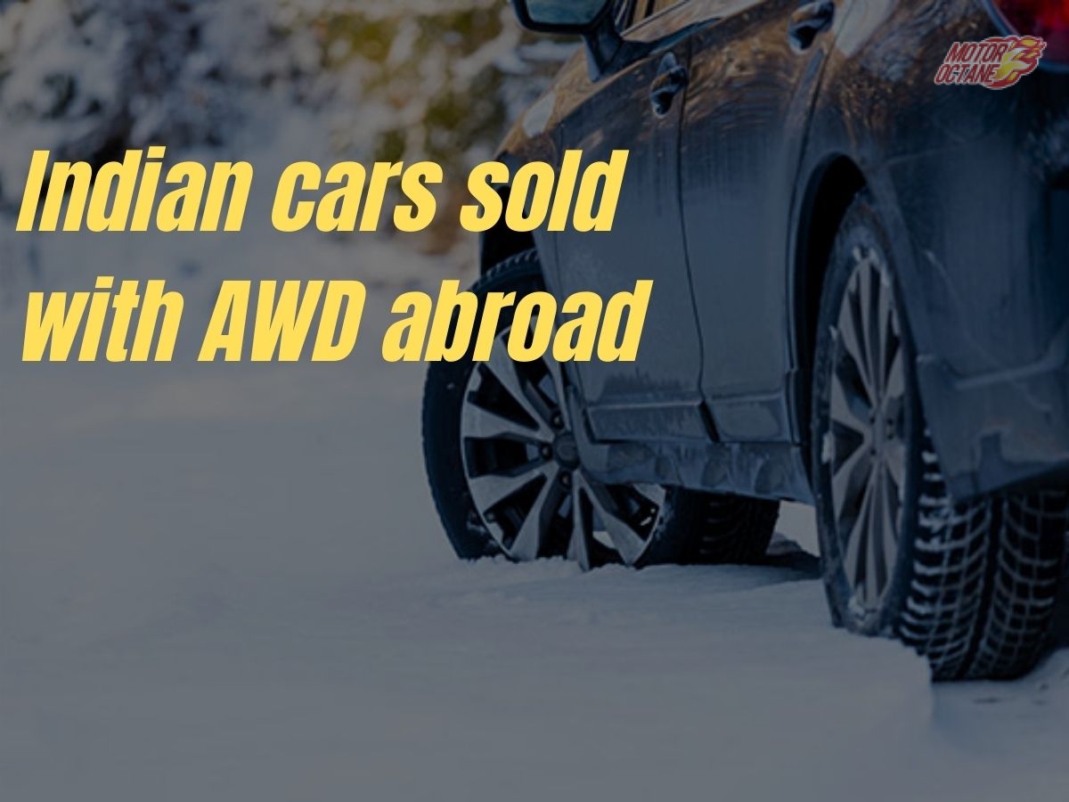 Indian cars that are AWD in foreign markets