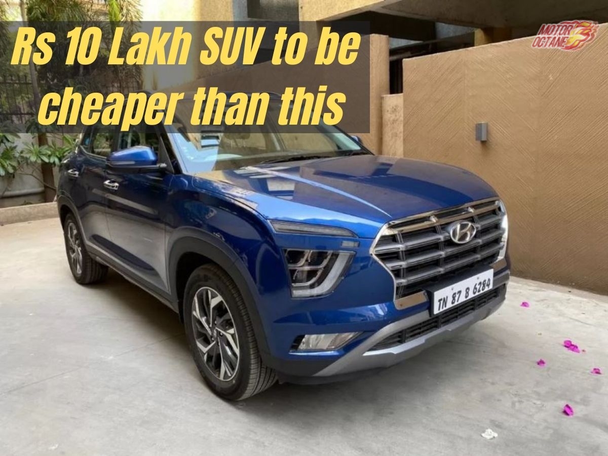 Rs 10 Lakh SUV to be cheaper than Hyundai Creta