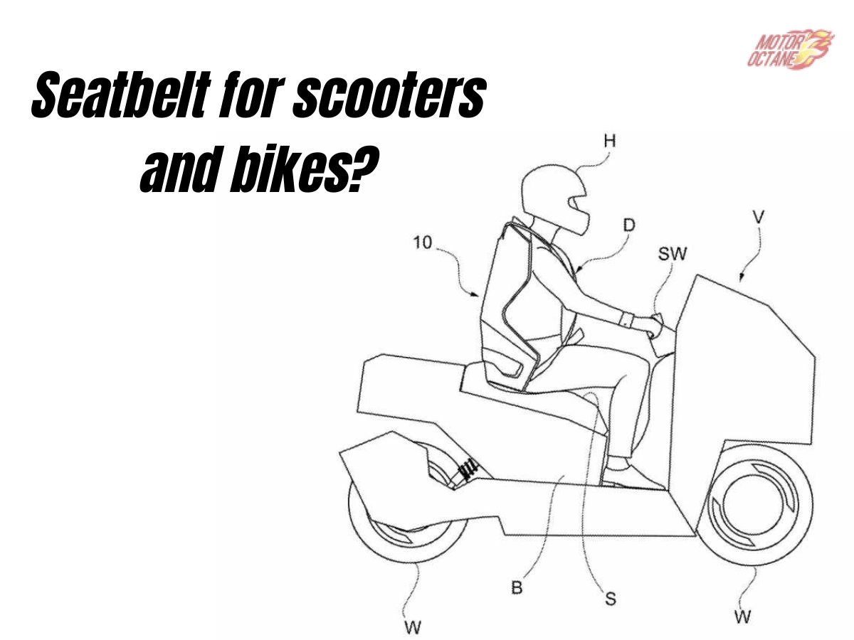 New technology - Seatbelts for bikes and scooters