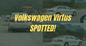 Volkswagen Virtus SPOTTED