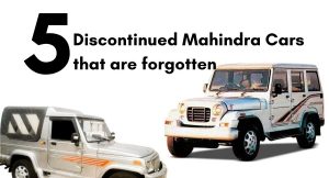 discontinued Mahindra cars