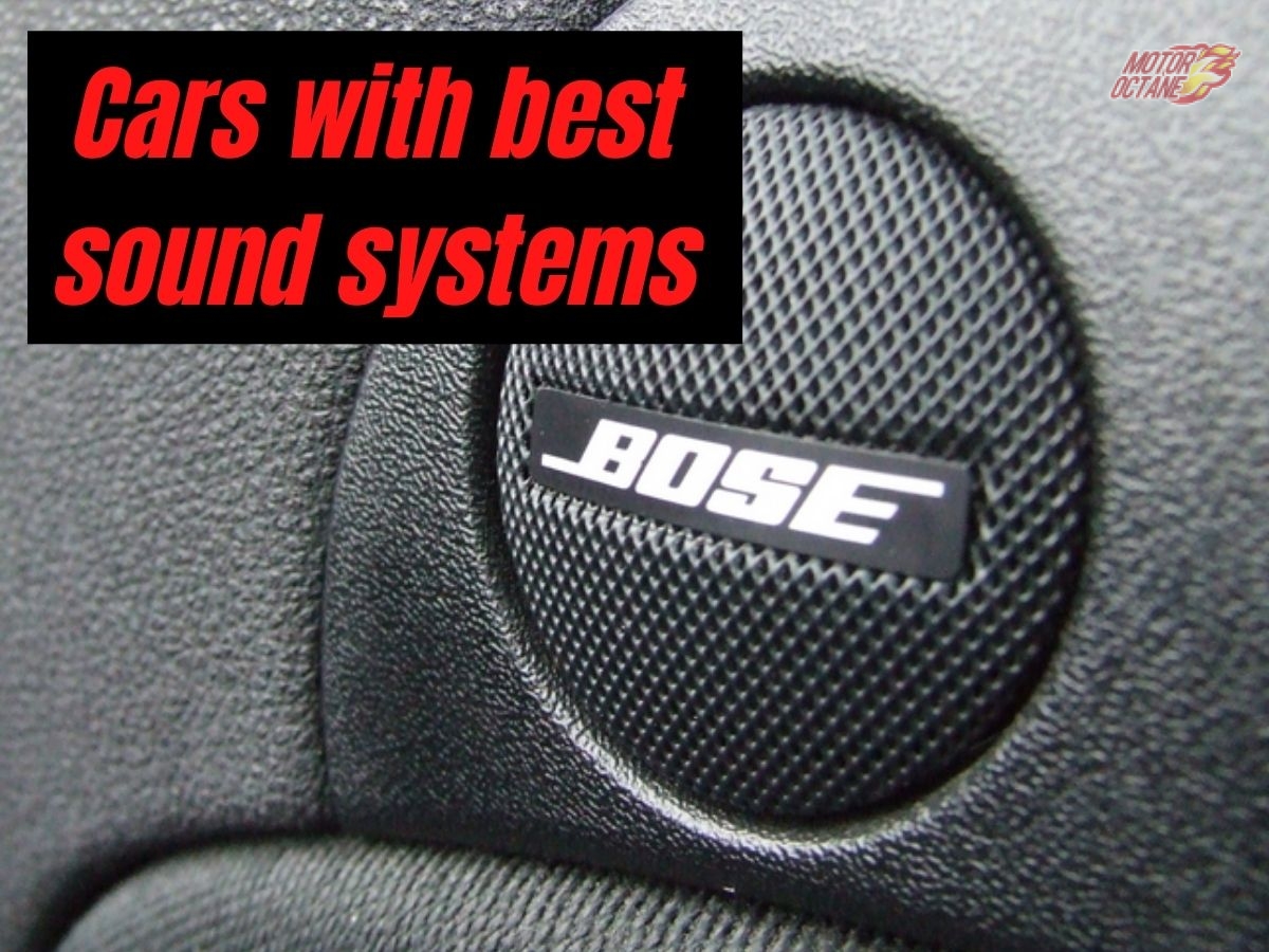 cars with best music system