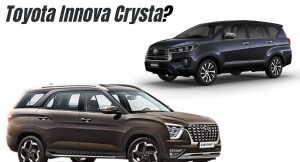 Hyundai Alcazar vs Toyota Innova Crysta - Which to buy?