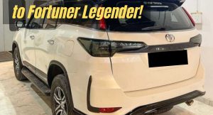 Toyota Fortuner modified