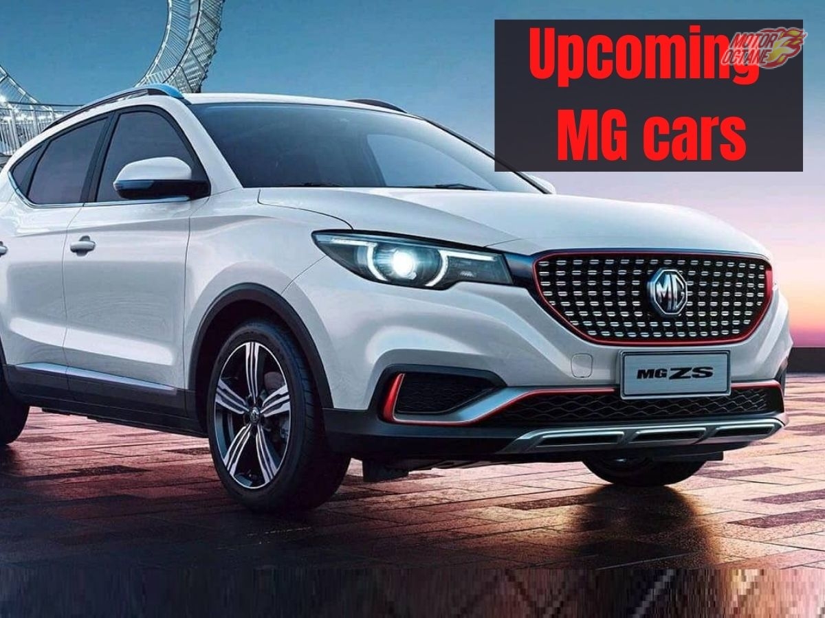 Upcoming MG cars in India