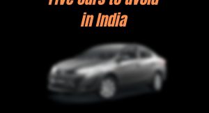 cars to avoid in India