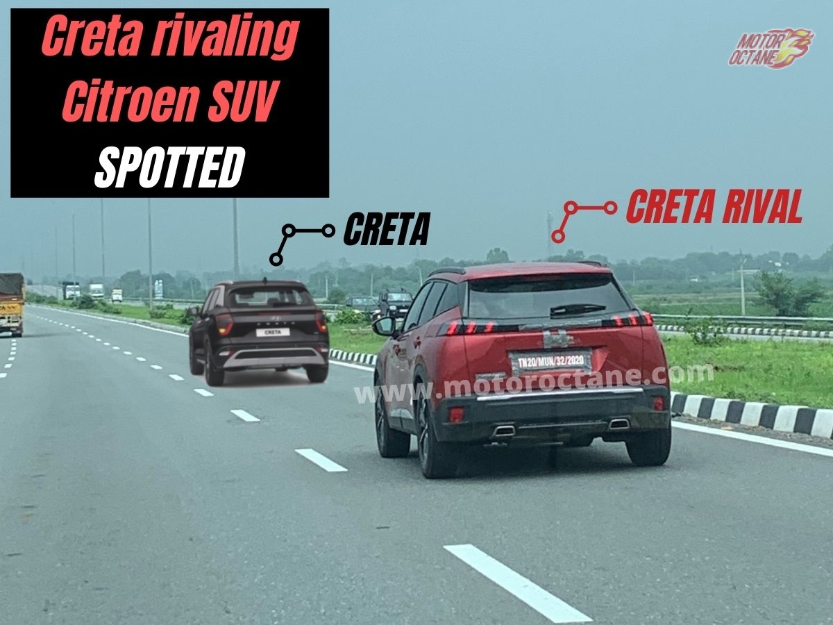Rs 12 lakh Citroen SUV coming to India - SPOTTED