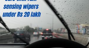Cars with rain sensing wipers under Rs 20 lakh