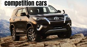 Upcoming Toyota Fortuner competition