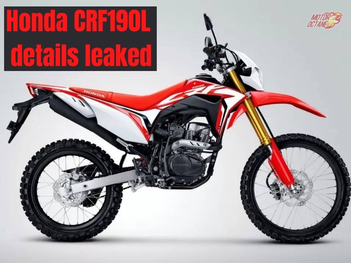 Honda CRF190L leaked