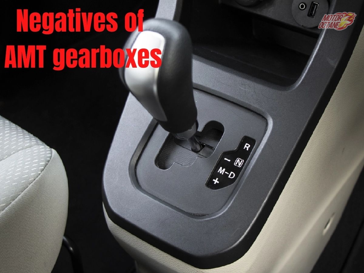 Negatives of AMT gearboxes