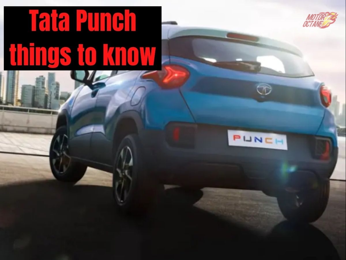 Tata Punch things to know