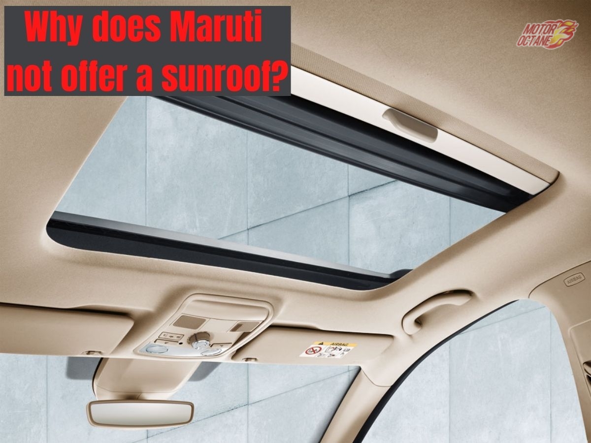 Maruti cars with sunroof