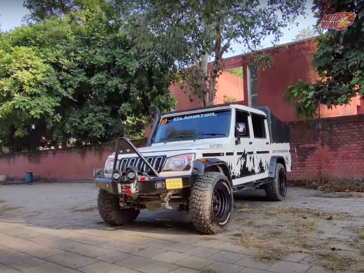 Mahindra Bolero Modified with Complete Exterior and Interior Modifications  by Revheads Chandigarh... Get your Car Modified today, Contact… | Instagram
