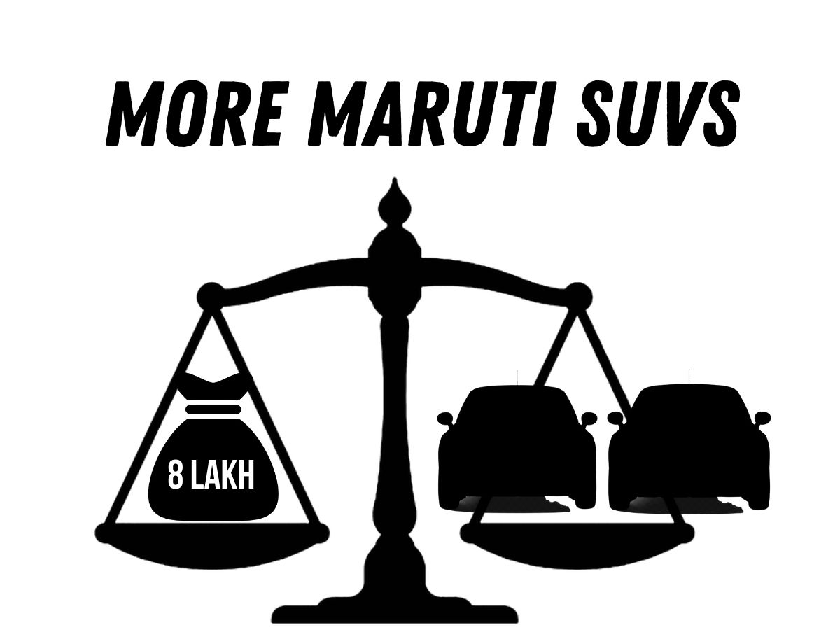 8 lakh Maruti SUVs