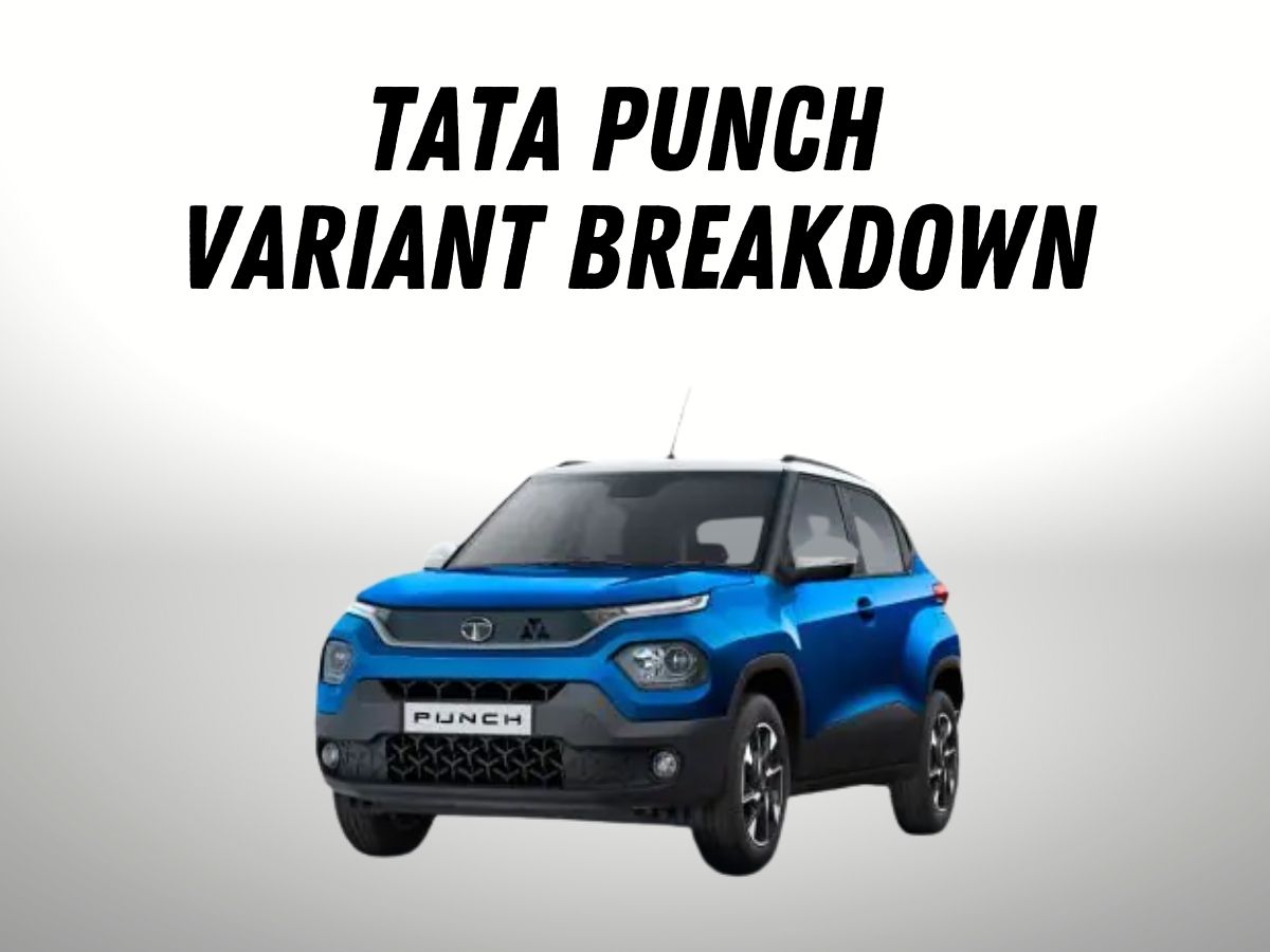 Tata Punch variant breakdown