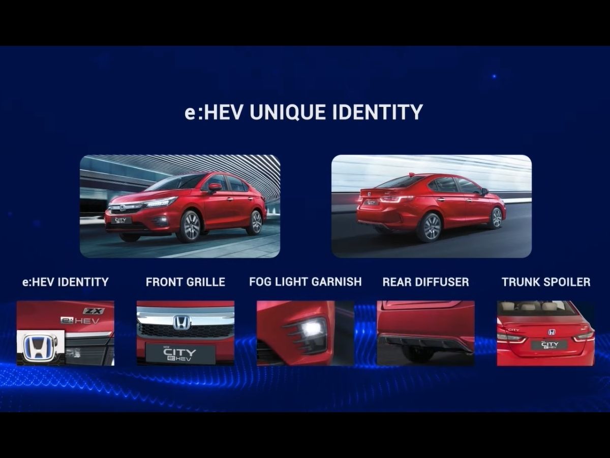 Honda City Hybrid unveiled