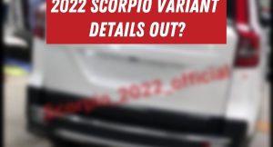 2022 Mahindra Scorpio variants