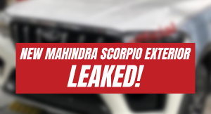 Mahindra Scorpio Exterior leaked