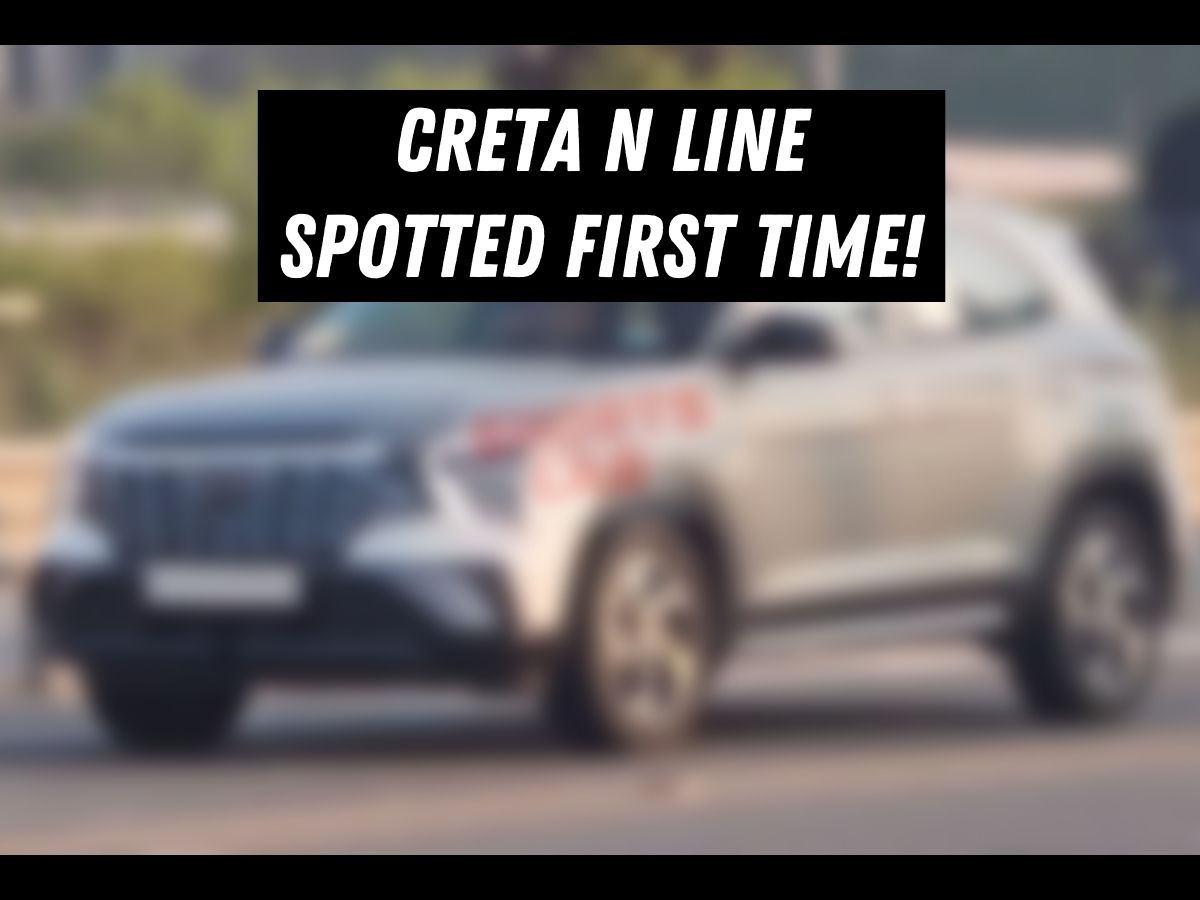 Hyundai Creta N Line spotted