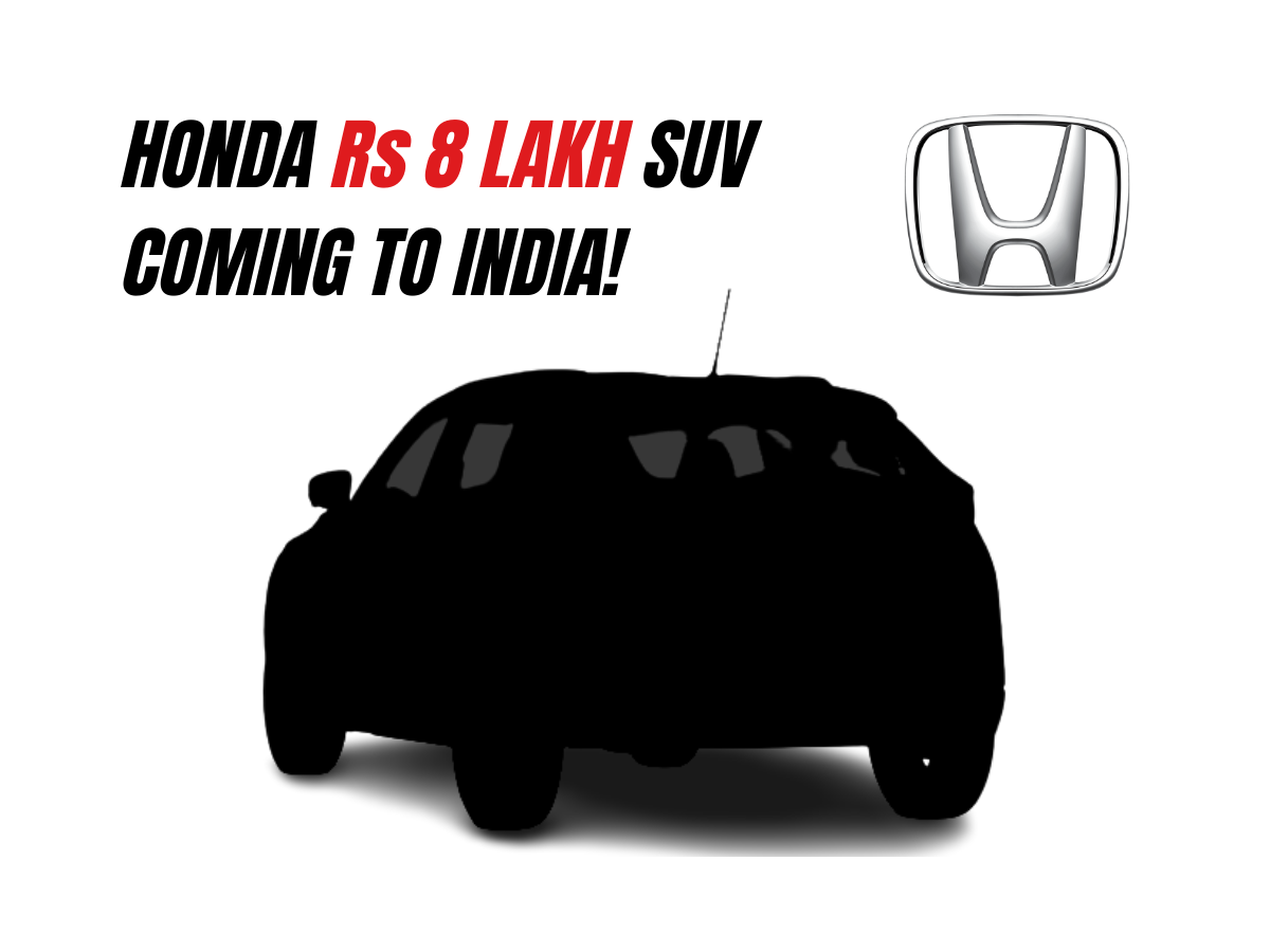 Rs 8 lakh Honda SUV