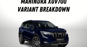Mahindra XUV700 variants