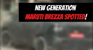 New Maruti Brezza Spotted