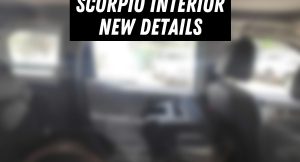 Scorpio-N interiors
