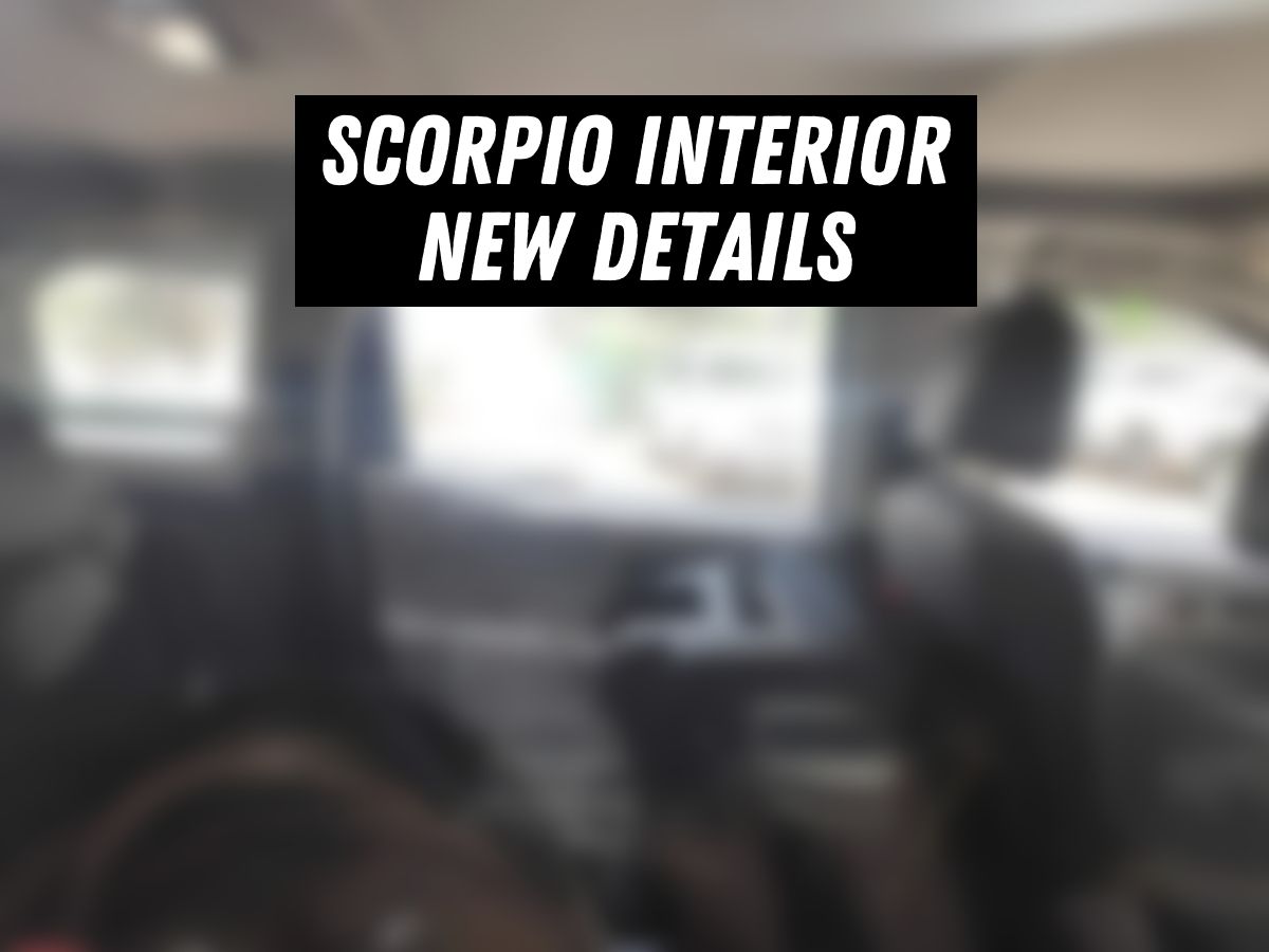 Scorpio-N interiors