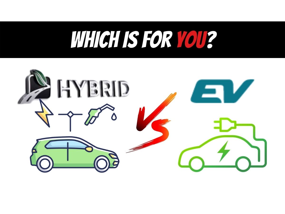 Hybrid vs electric car