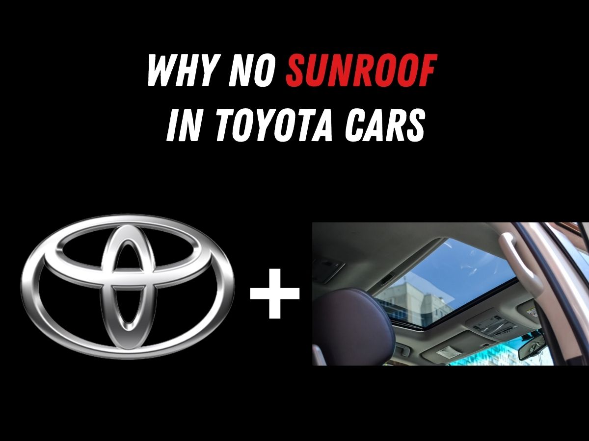 Toyota cars with sunroof