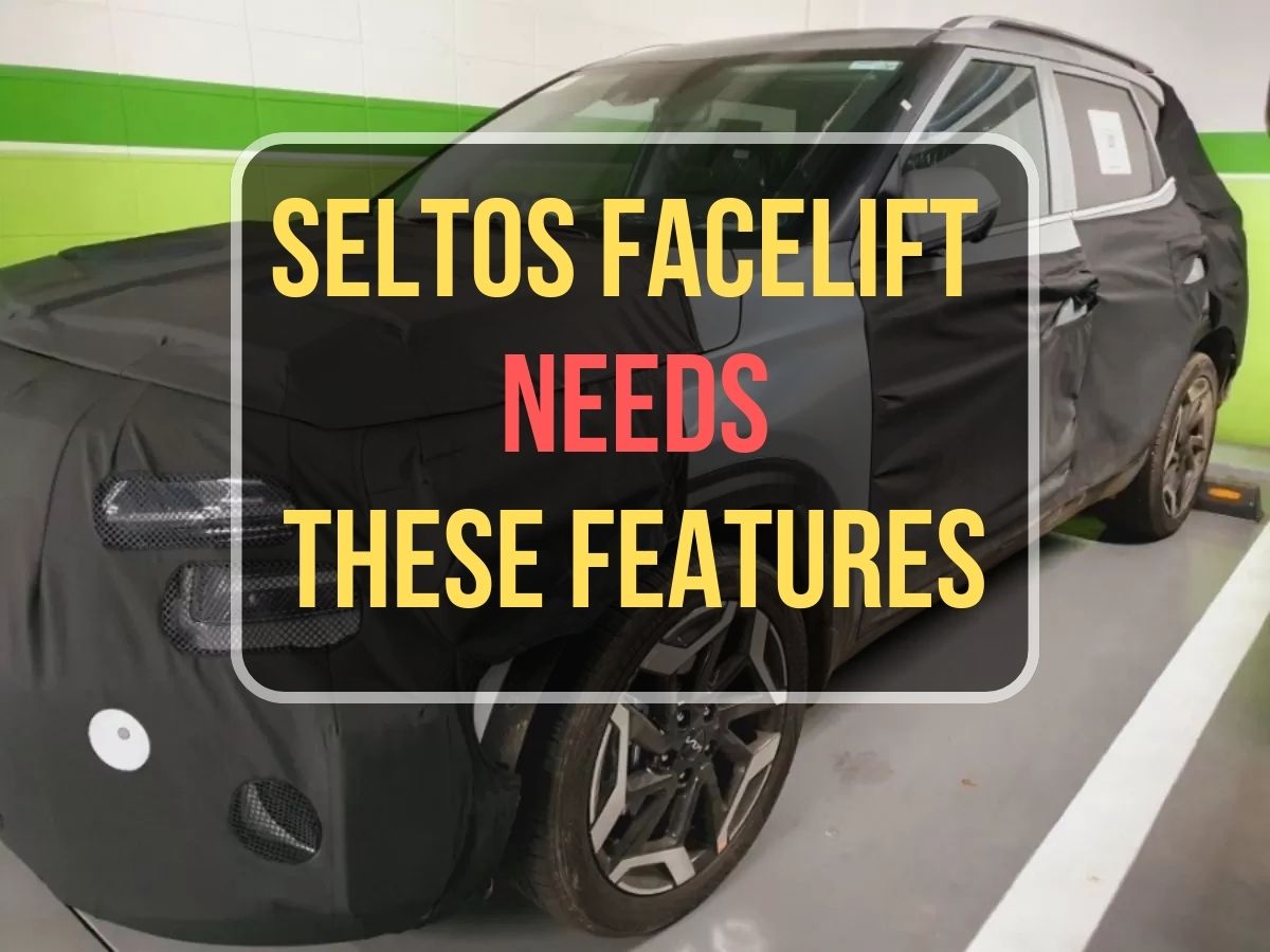 upcoming Kia Seltos facelift