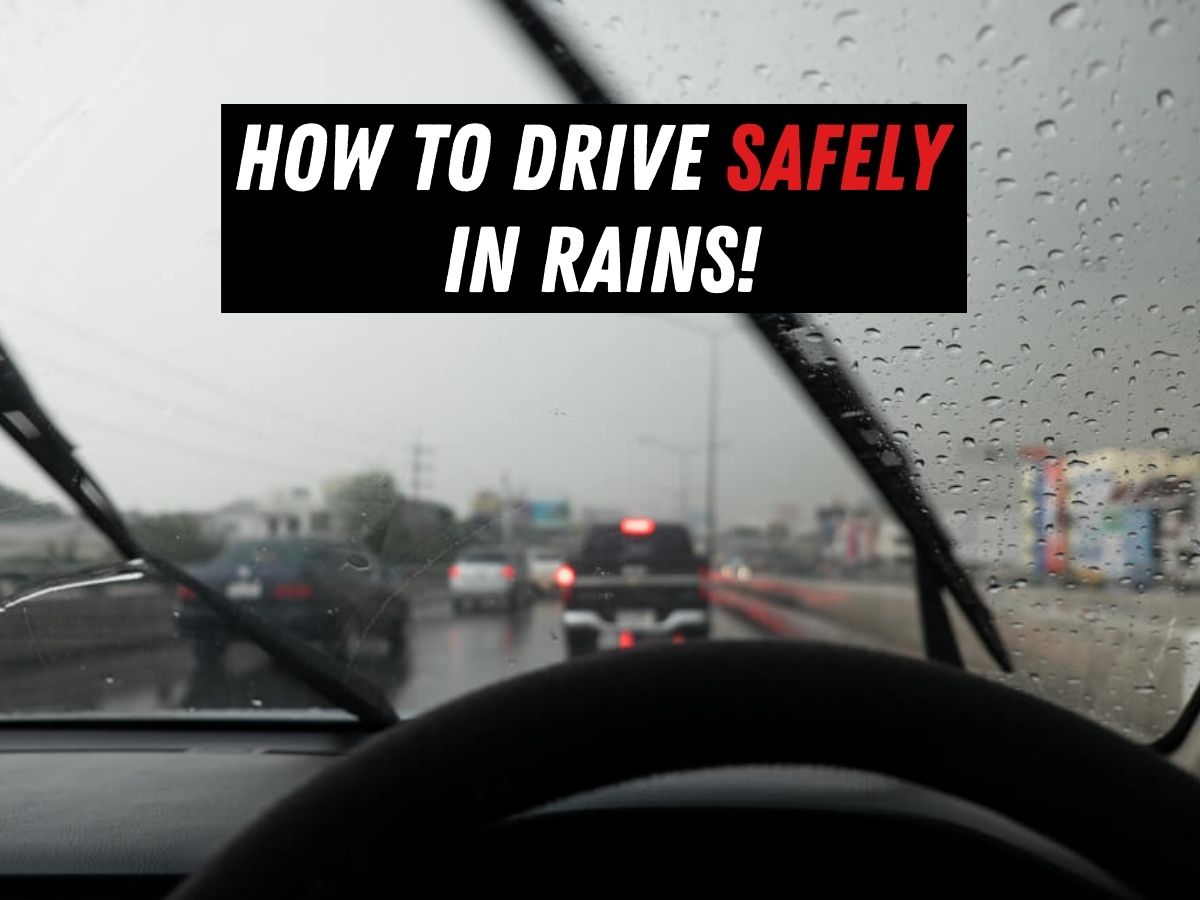 How to drive safely in rains » MotorOctane