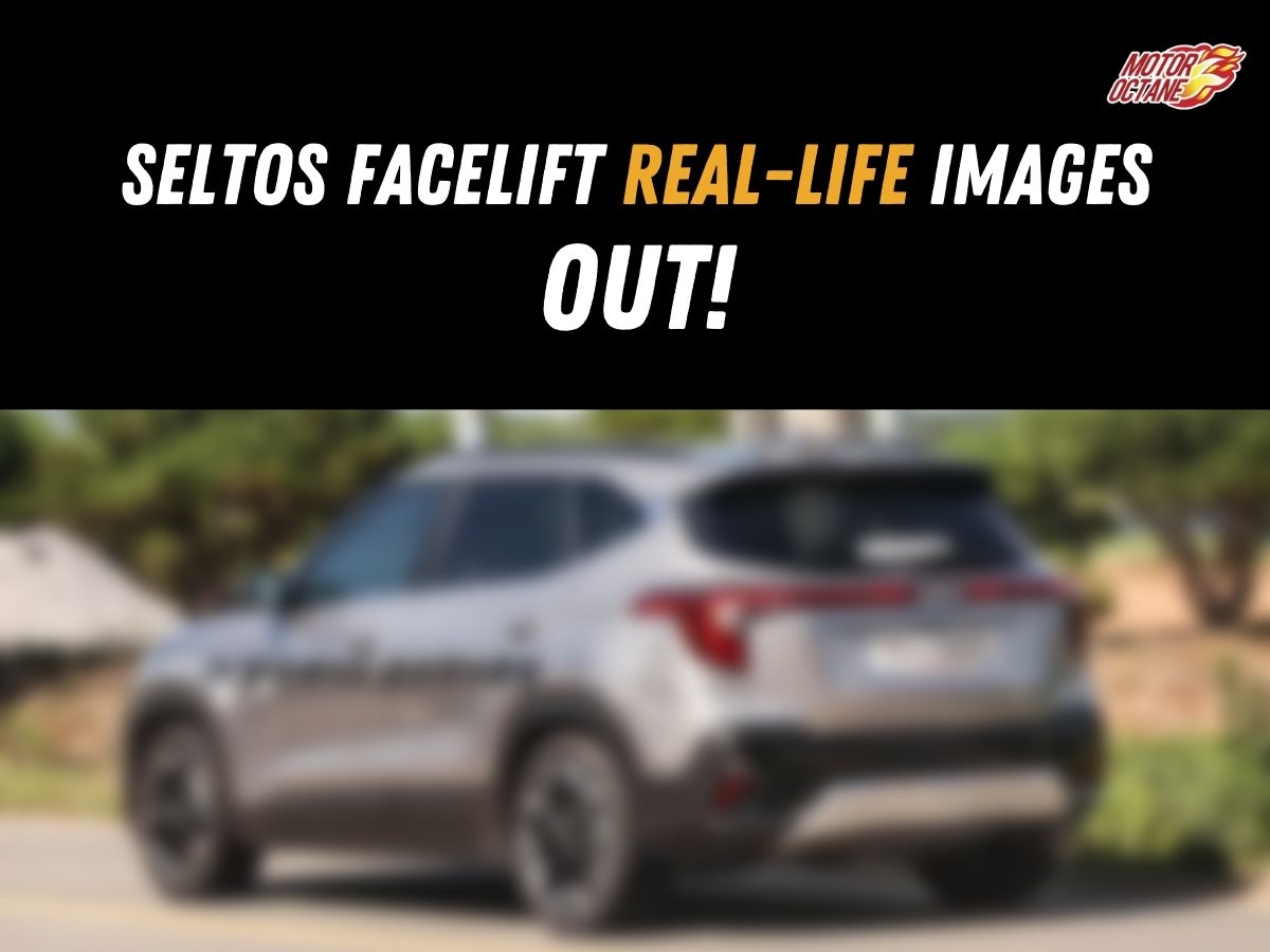 Seltos facelift spotted
