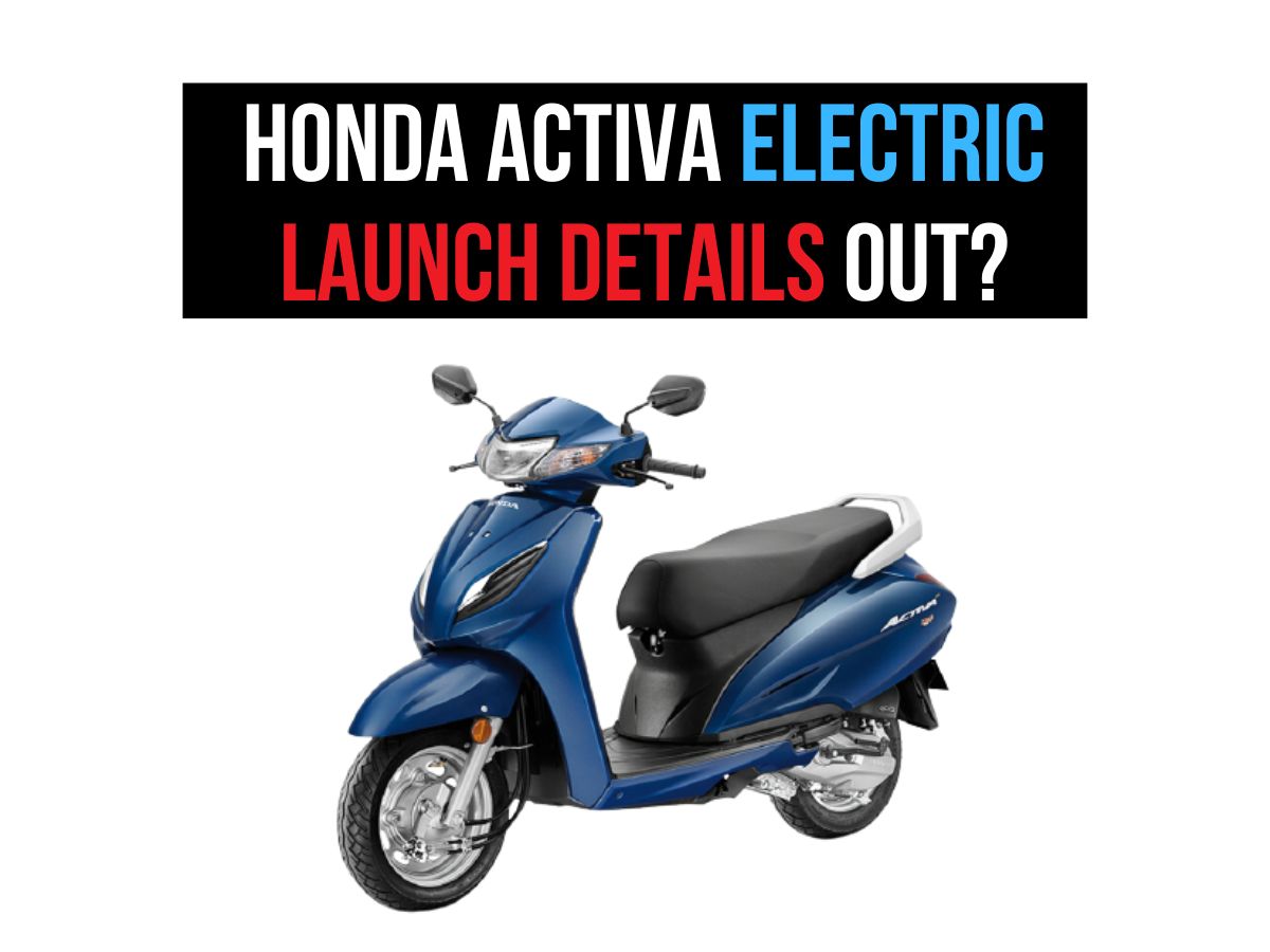 Honda Activa electric launch