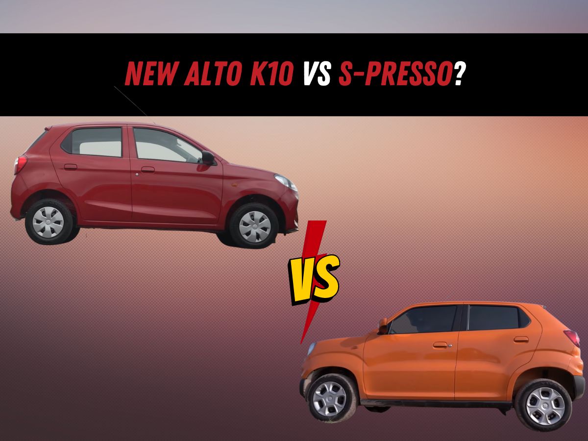 Alto K10 vs S-Presso