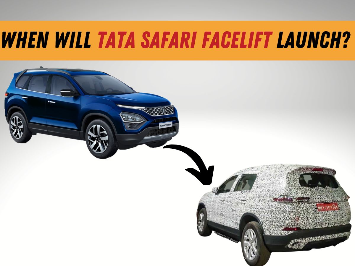 Tata Safari facelift launch