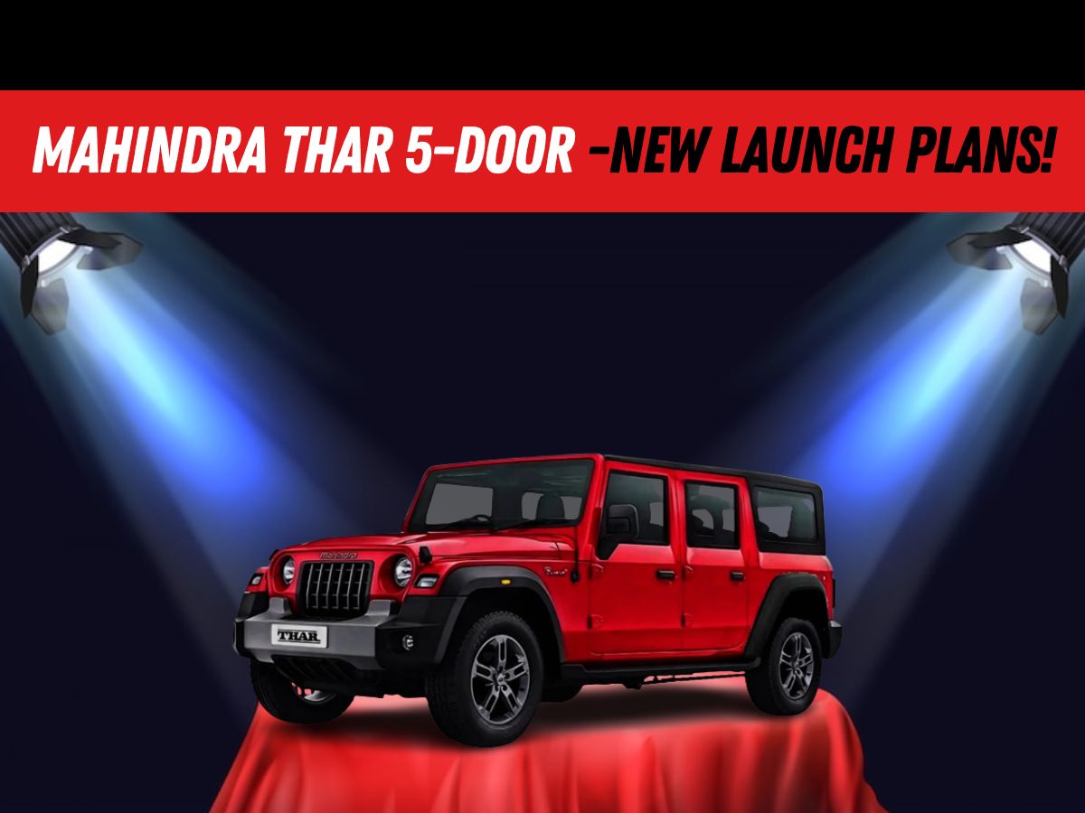 New Mahindra Thar 5-door launch