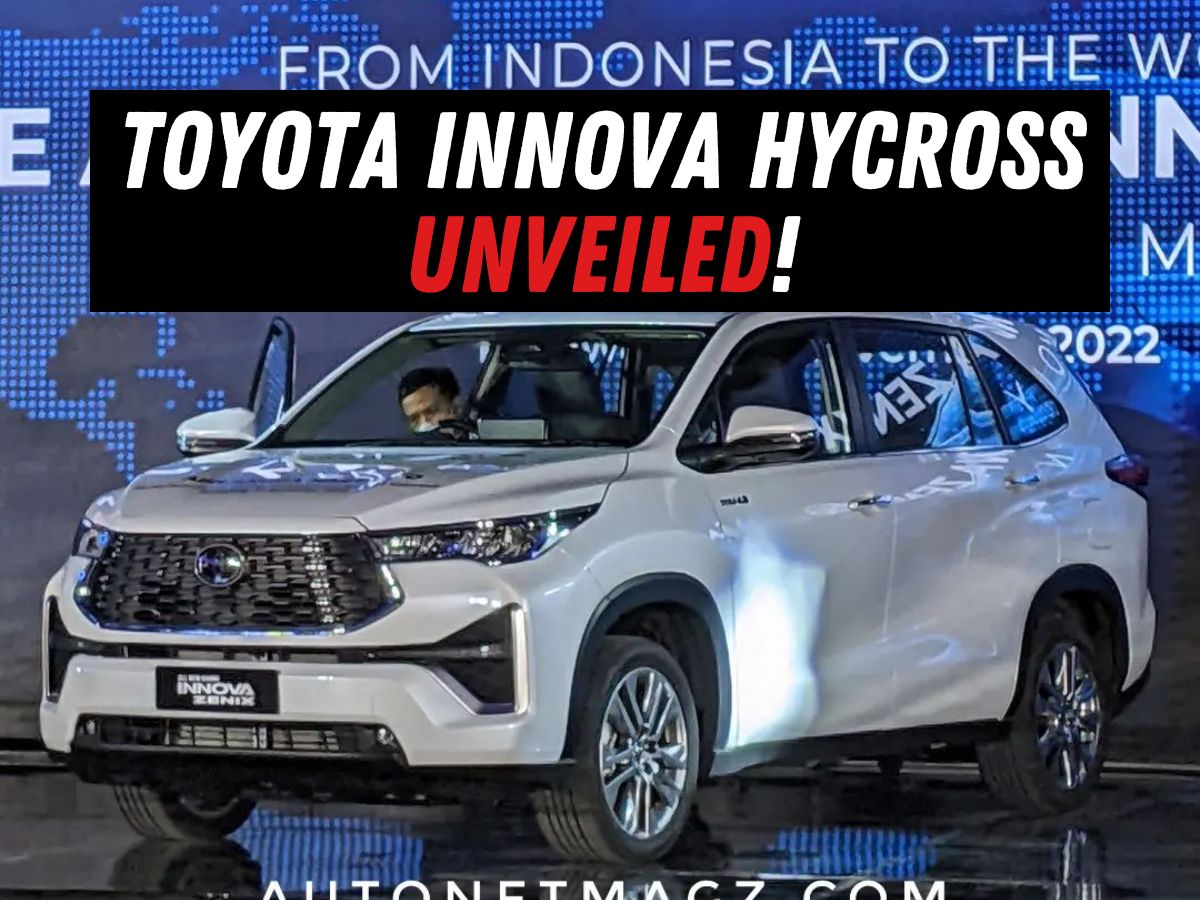 Innova Hycross unveiled