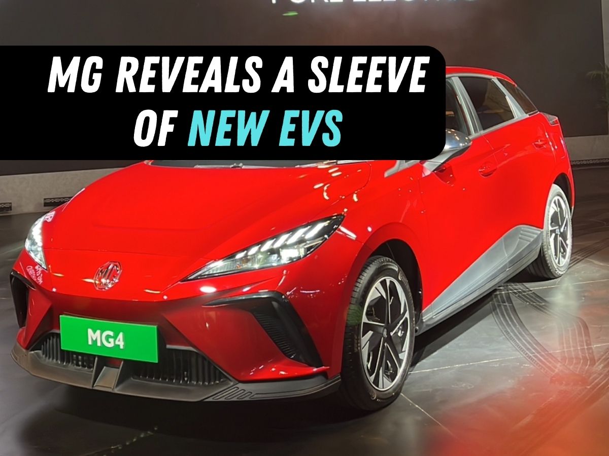 8 new MG cars revealed at the Auto Expo 2023! » MotorOctane