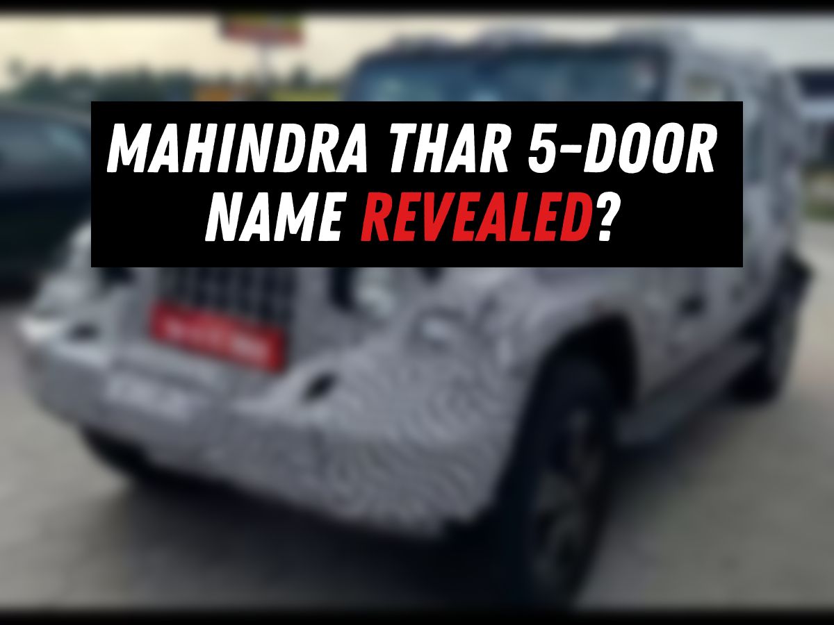 Mahindra Thar 5 door